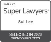 2023 Sul Lee Super Lawyers Badge