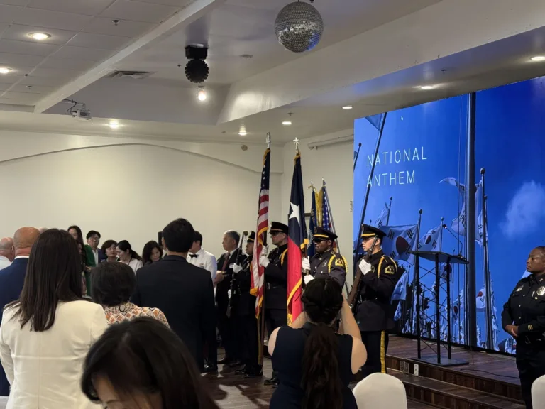 Sul Lee at KACCNT Police Department Appreciation & Scholarship Awards