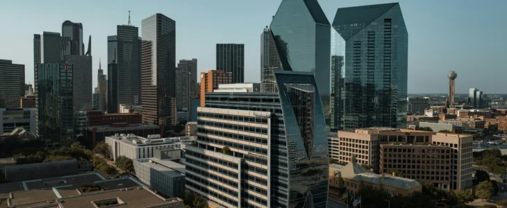 Buildings in Dallas, Texas